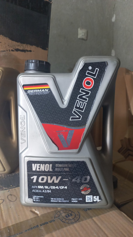 روغن موتور5VENOL لیتری 10W40